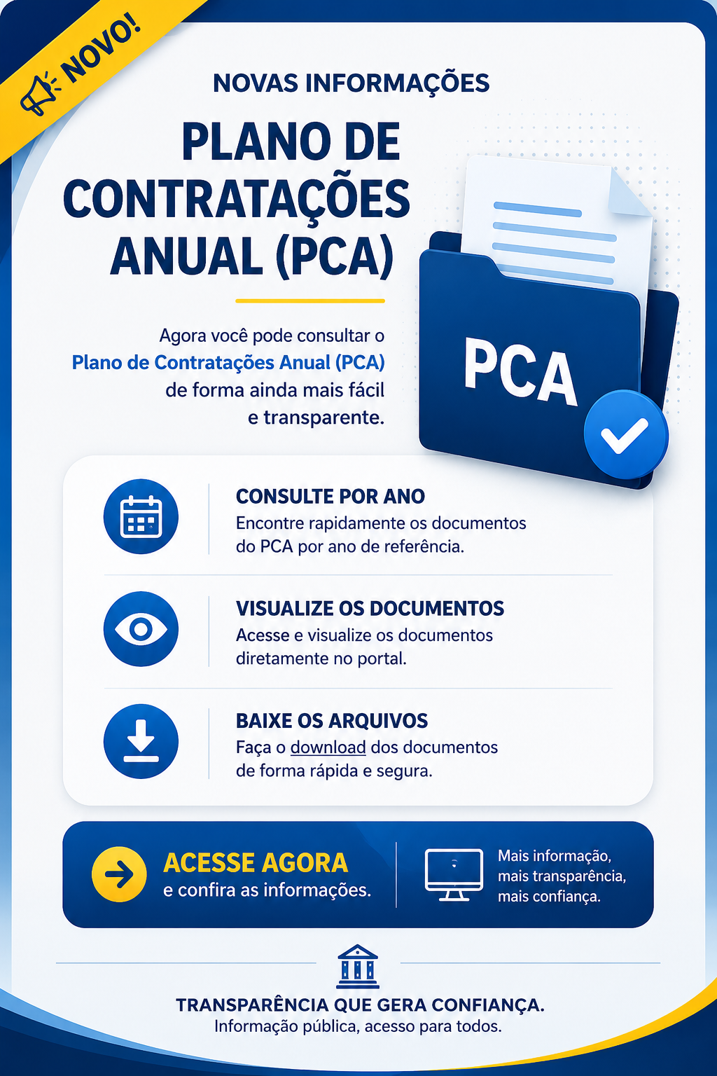 Plano de Contratações Anual - PCA
